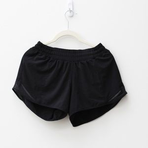 Lululemon Black Hotty Hot Shorts